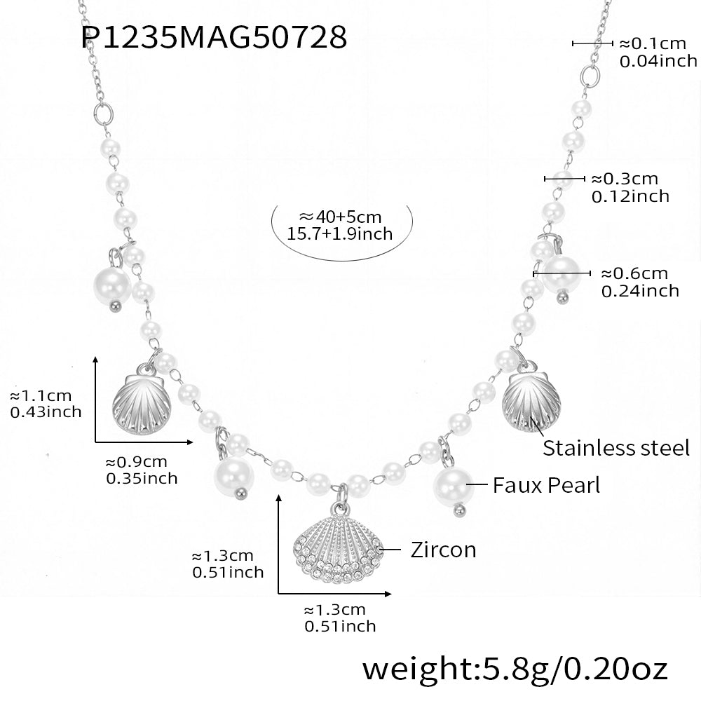 18K Gold Plated PVD Stainless Steel Necklace | Waterproof & Tarnish-Free | Daily Essentials Jewelry